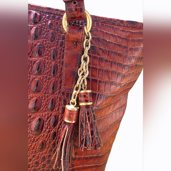 Brahmin Asher Medium Tote Pecan Melbourne - Picture 8 of 16